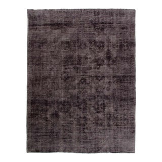 Pasargad DC Modern Brown Hand Knotted Vintage Rug For Sale