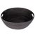 Wood Artifacts Rattan Laundry Basket with Cutout Handles in Tudor Black For Sale - Image 7 of 11