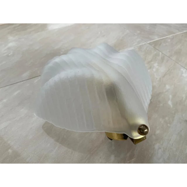 Mid-Century Glass Wall Lamps by Zelezny Brod, 1980s, Set of 2 For Sale - Image 6 of 9