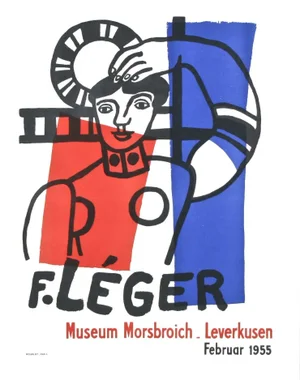 Fernand Leger Lithograph 35 Museum Morsbrich
