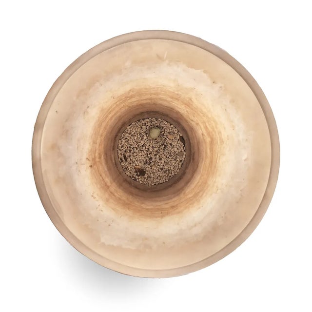 Traditional 19th Century Empire Alabasta Vase For Sale - Image 3 of 4