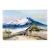 Village at the Base of the Andes Mountains - Watercolor Landscape on Paper by Erazo For Sale