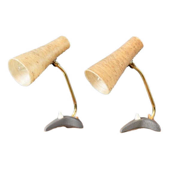 Mid-Century Table Lamps by Cosack 1950s, Set of 2 For Sale