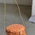 Wood Large Balinese Basket with Drawstrings For Sale - Image 7 of 18