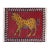 Pasargad DC Red Hand Knotted Cheetah Design Rug For Sale