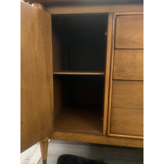 1960s 1960s Credenza Nordic Style, Copper Details For Sale - Image 5 of 11