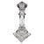 Waterford Crystal Pair of Waterford Crystal Lismore 8" Candlesticks For Sale - Image 4 of 15