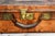 Stately Antique English Leather Ammunition Case 19th Century Wood Stand For Sale In New York - Image 6 of 18