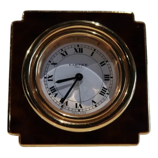 Table Alarm Clock from Cartier, 1990s For Sale