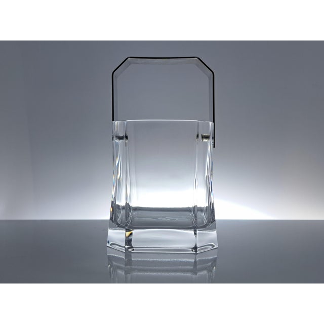 Crystal Ice Bucket by Cini Boeri for Arnolfo Di Cambio, 1970s For Sale - Image 11 of 11