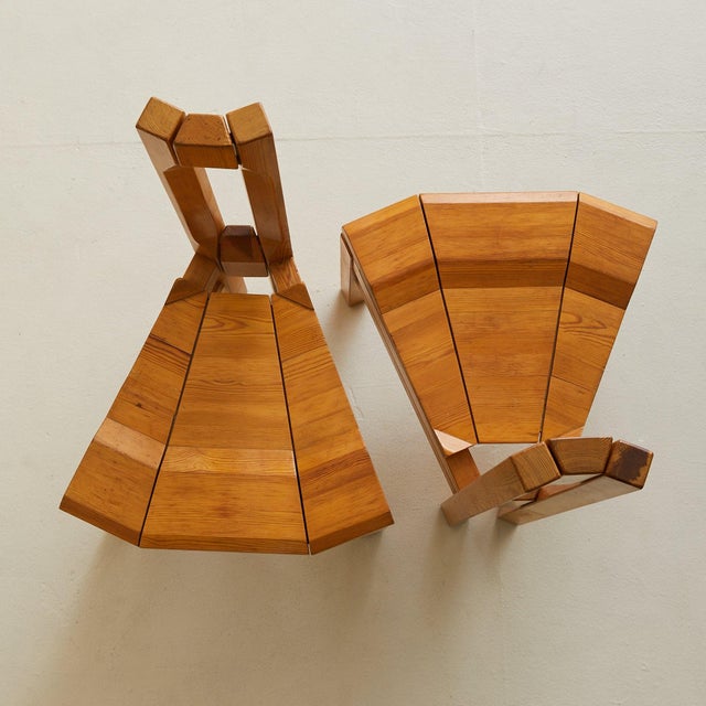Finnish Pine Bistro Table and 'Rantasipi' Chairs by Arnold Lerber, 1970s For Sale - Image 4 of 11