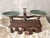 Antique French Roberval System Scale in Cast Iron and Brass with Ring, 1890s, Set of 8 For Sale - Image 15 of 15