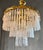 Chandelier with Opaline Glass Rods, Italy, 1970s For Sale - Image 6 of 9