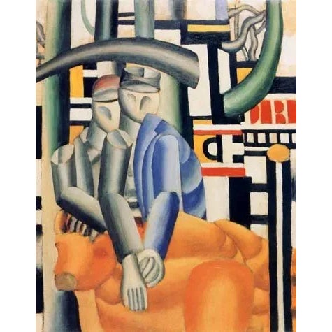 Leger Les Marchants Des Beoufs Numbered Giclee For Sale