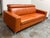 Queen Size Andrew Leather Sleeper Sofa For Sale - Image 4 of 12