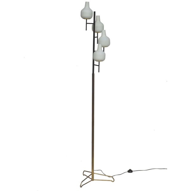 Metal Floor Lamp from Stilnovo, 1950s For Sale - Image 7 of 7
