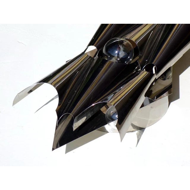 Space Age Sculptural Sconces, Set of 2 For Sale - Image 3 of 6