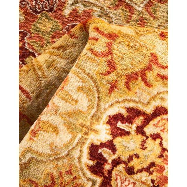 Textile Mogul Hand-Knotted Runner Rug - Ivory, 2' 7" x 8' 9" For Sale - Image 7 of 8