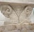 Beige Vintage Neoclassical Style Double Rams Head Console Table For Sale - Image 8 of 16
