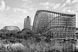 Dragon 2 (Contemporary Black and White Landscape Photograph), Les Schmidt
