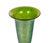 Art Nouveau Loetz Blue Green Iridescent Art Glass Trumpet Vase For Sale - Image 3 of 9