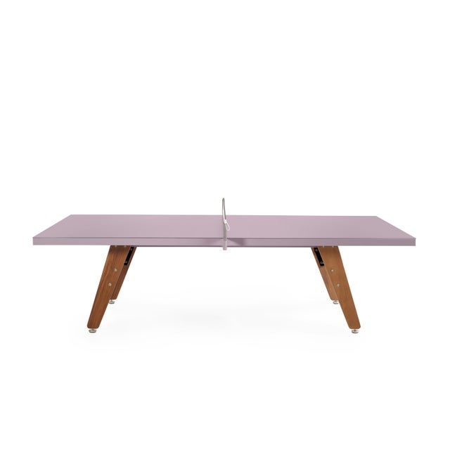 The RS Barcelona's RS Stationary ping pong table has real character. Its wooden legs give it strength and toughness. It...