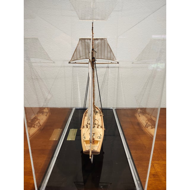 Vintage Ship Model - The "Lively" 1813, by Lee Scehmerhorn For Sale - Image 4 of 6