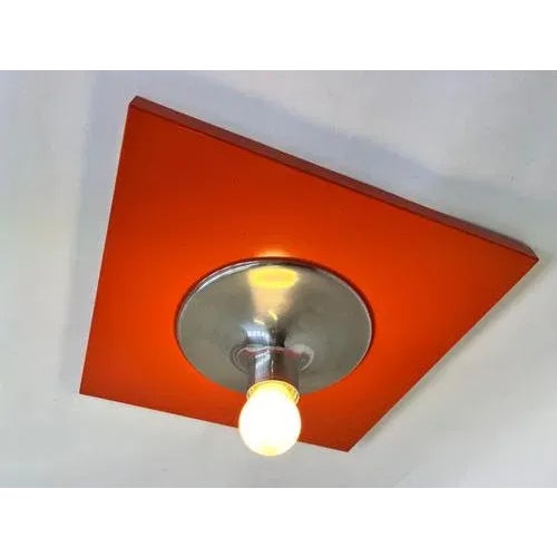 Mid-Century Modern Flush Mounts from Kinkeldey, Germany, 1970s, Set of 2 For Sale - Image 9 of 10