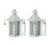 A pair of vintage miniature wall sconces, the essence of classic Chinoiserie, French elegance, and Eastern classicism. The...