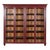 Large English Glazed Painted Pine Bookcase, 1880s For Sale - Image 12 of 12