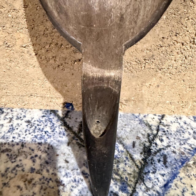 Bone Decorative Norm Spoon Ladle After Carl Aubock Mid Century Modern For Sale - Image 7 of 8