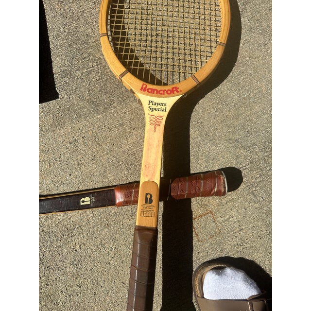 American Vintage Collection of Bancroft Tennis Rackets For Sale - Image 3 of 9