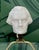 This lamp finial features a cast likeness of Founding Father Thomas Jefferson mounted on bronze hardware sized to fit a...