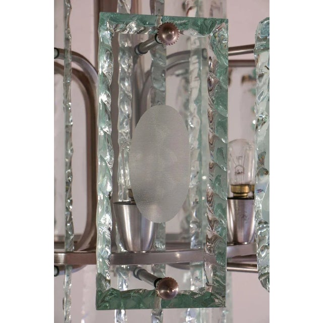 Italian Crystal Chandelier by Zero Quattro, 1960s For Sale - Image 8 of 18