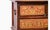 Chinese Antique Chinese Hand-Carved Wood Chest With Gilt Details For Sale - Image 3 of 6