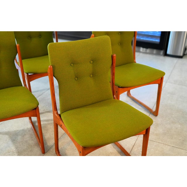 Set of 4 Danish MCM Teak Dining Chairs by Vamdrup Stolefabrik for Art Turn, Denmark, 1960s For Sale - Image 11 of 15
