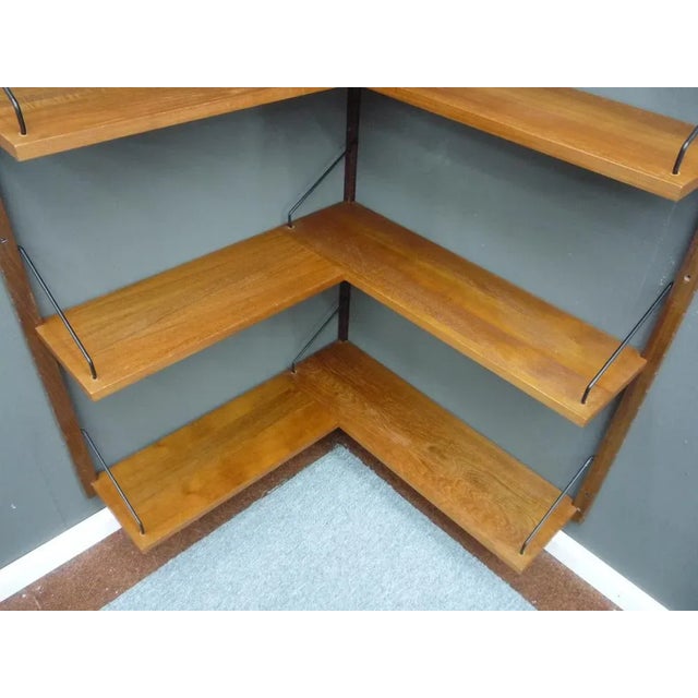 1960s Teak Corner Shelf by Poul Cadovius for Cado, 1960s For Sale - Image 5 of 12