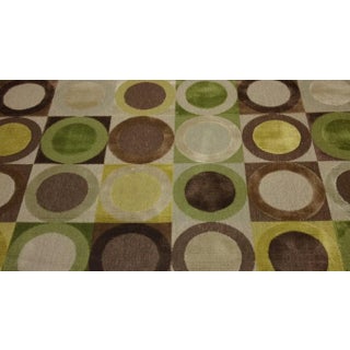 Clarence House Turnadot Green Fabric- By the Yard For Sale