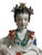White Vintage Japanese Geisha Porcelain Statue Asian Figure For Sale - Image 8 of 12
