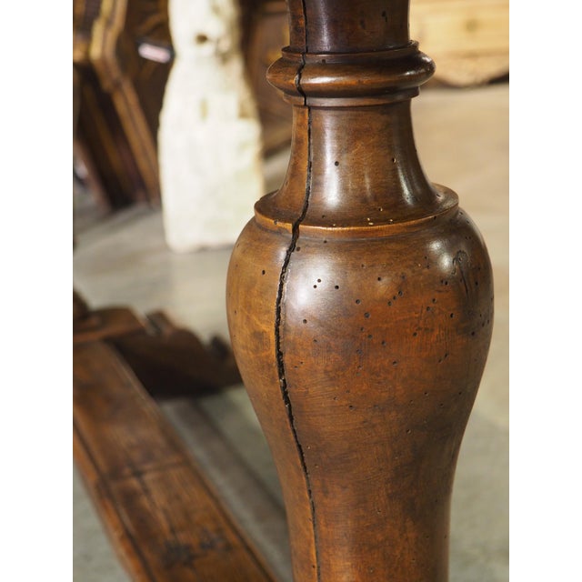 Antique Italian Walnut Console Table, Circa 1850 For Sale - Image 9 of 18