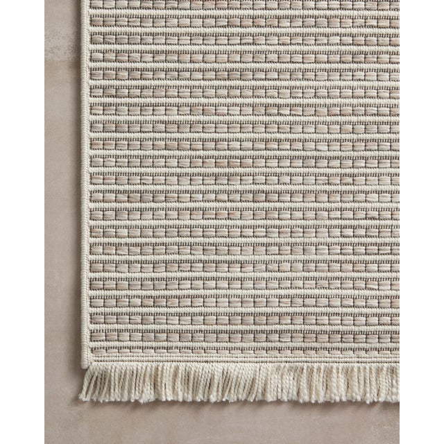 Loloi Rugs Amber Lewis x Loloi Malibu Ivory / Dove 7'-8" x 10' Area Rug For Sale - Image 4 of 6