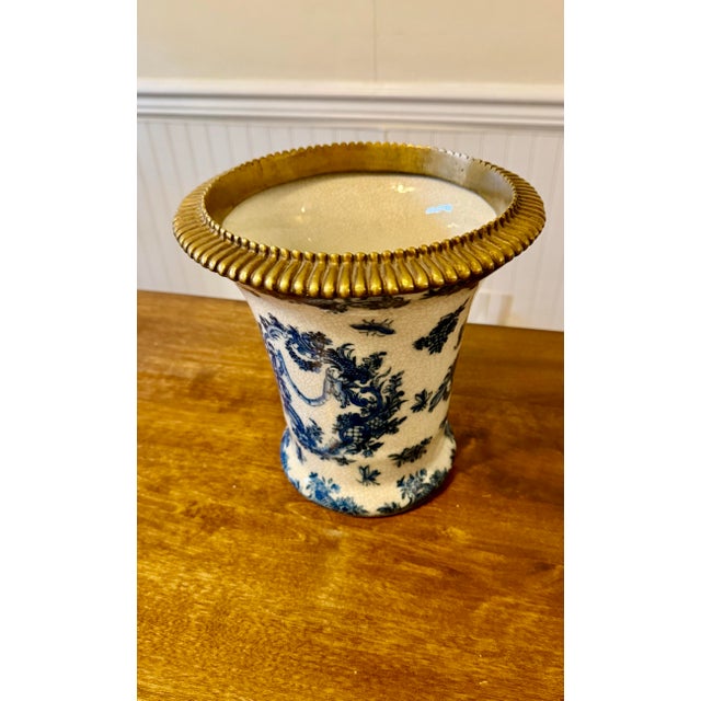 United Wilson Juwc 1897 Chinoiserie Vase For Sale - Image 4 of 12