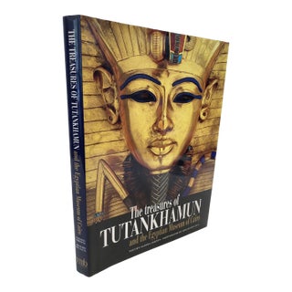 The Treasures of Tutankhamun and the Egyptian Museum in Cairo Hardcover Book For Sale