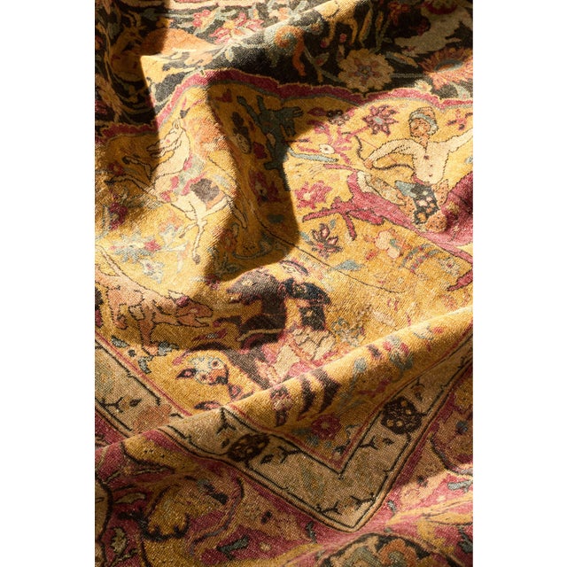 Abstract New-Made Vintage Area Rug Sahel For Sale - Image 3 of 12