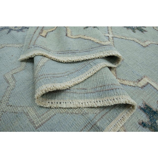 Textile Kilim Oriental Handmade Flatweave 9'8" x 12'5" #17877 For Sale - Image 7 of 8