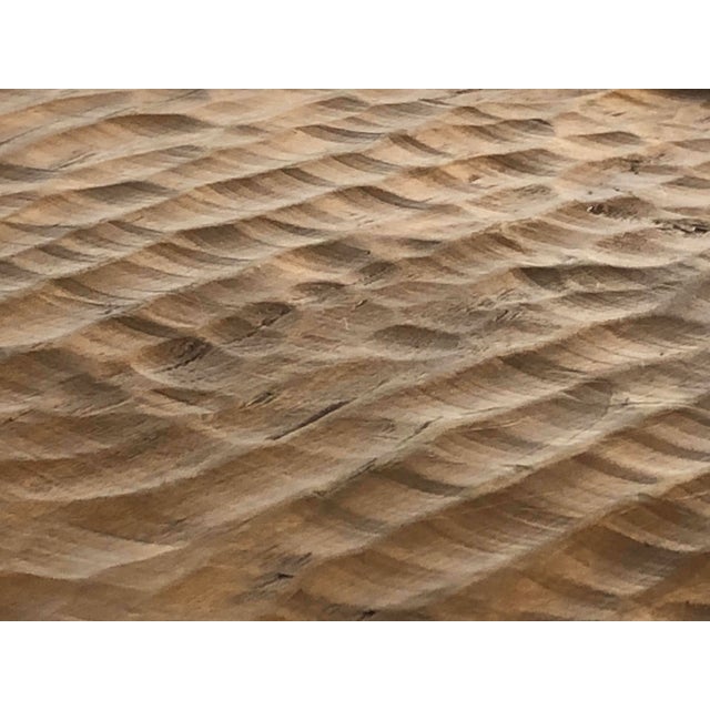 Wood French Modernist Brutalist Stool or Side Table, 1950s For Sale - Image 7 of 15