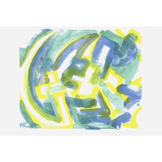 Manfred Hollmann, Composition, 1970, Paper For Sale