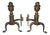 Bronze Andirons - Circa 1920s - a Pair For Sale