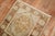 Gustavian (Swedish) Mid-20th Century Zabihi Collection Turkish Anatolian Neutral Throw Rug - 2'2" x 2'3" For Sale - Image 3 of 6