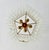 Vintage Tiered Glass Rod Chandelier – Dramatic Shadow Light For Sale - Image 15 of 17